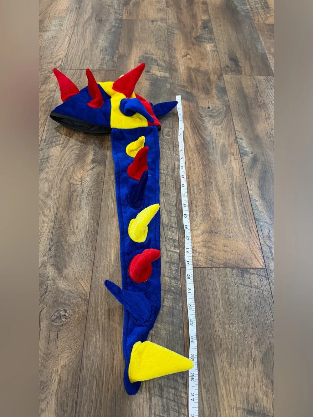 Multi Color Hat Dragon Tail Spikes, One Size Fits Most
